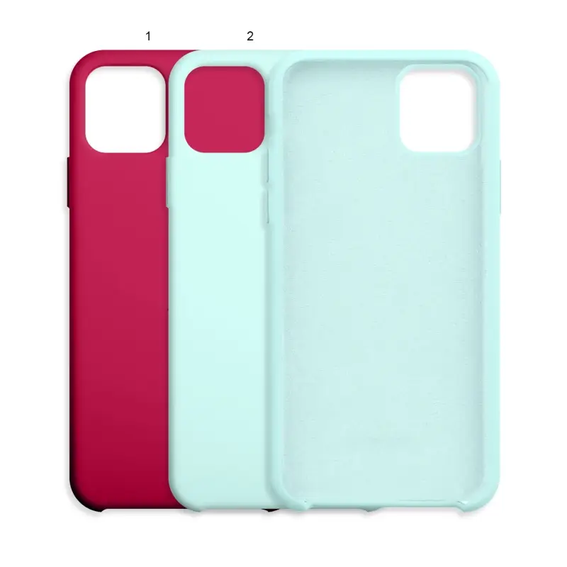 Чехол iPh 11 Pro Silicon Case под (с лого)