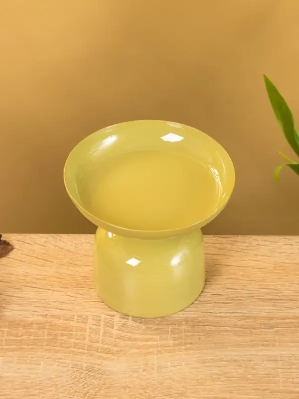 Подсвечник на 1 свечу "Олива" глянцевый 10х10х9 см