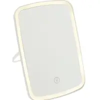 Зеркало KZ-12, подсветка, настольное, 42 диода, USB, 3 режима свечения