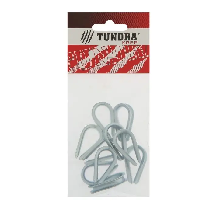 Коуш ТУНДРА krep, DIN6899, М4, оцинкованный, 10 шт.