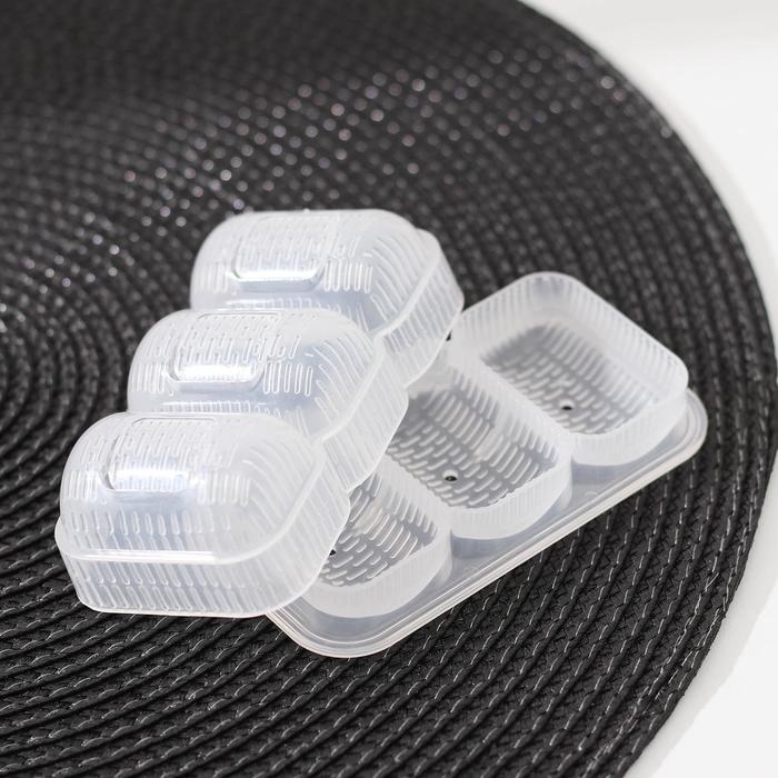 Форма для суши &laquo;Унаги&raquo;, 10,5&times;6,5&times;3,5 см