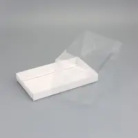 Кондитерская упаковка под рулет, белая, 25 x 15 x 12 см