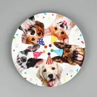 Тарелка Собачки фотографичные 17см 6шт/G