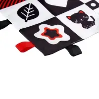 Петельки. Платочек - шуршалка по методике Г. Домана &laquo;Мои первые цвета&raquo;, 20х20см, Крошка Я