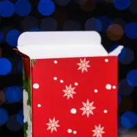 Коробка для шоколада без окна &laquo;Дед Мороз&raquo;, 17.1&times;8&times;1.4 см