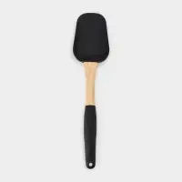 Лопатка Доляна &laquo;Макота&raquo;, 26,5&times;6,5 см, цвет бежевый/черный