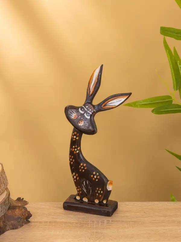 Сувенир на подставке &laquo;Заяц&raquo;, 12&times;4.5&times;24.5 см, дерево, МИКС