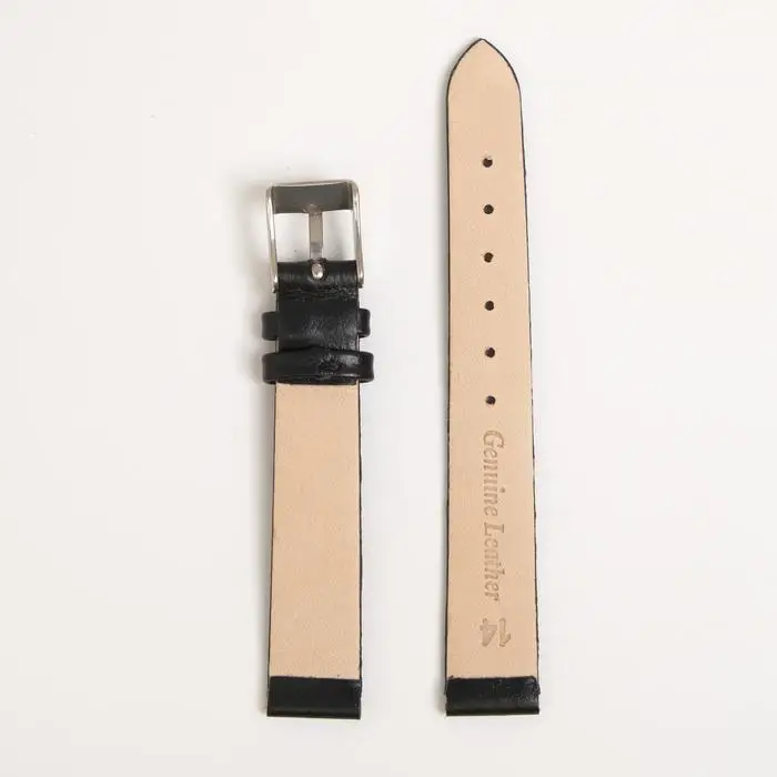 Ремешок для часов, женский, 14 мм, запряжник 70 мм, горт 105 мм, натуральная кожа