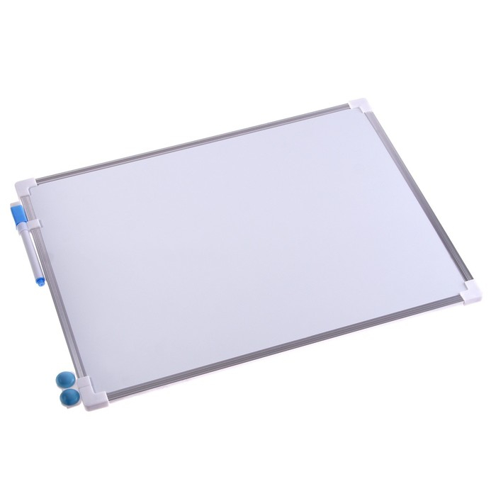 Доска магнитная, 40 &times; 30 см, маркер и магниты в наборе