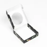 Подарочная коробка сборная с окном &laquo;Счастливого Рождества&raquo;, 11.5&times;11.5&times;3 см