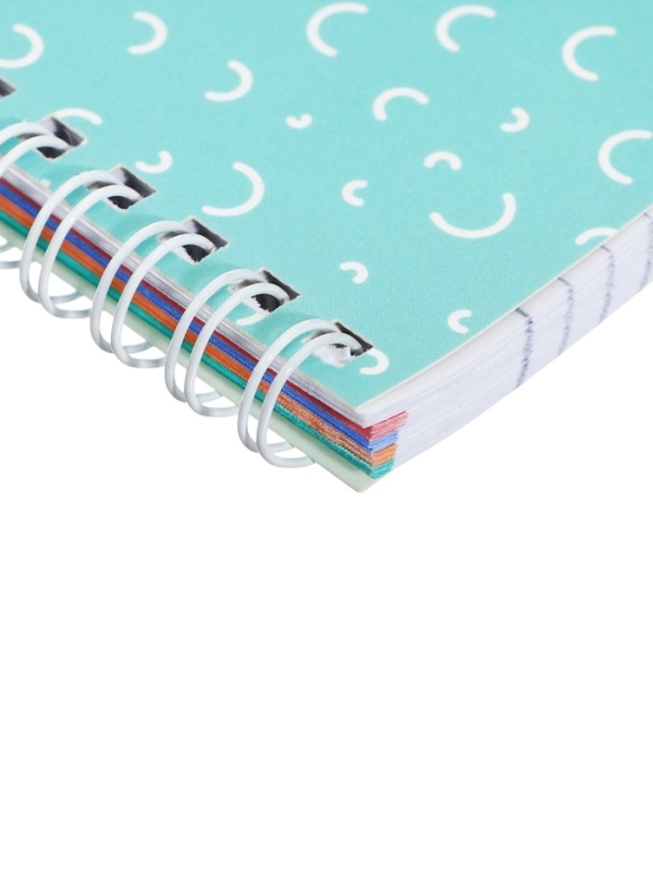 Тетрадь 80л кл на гребне "Скобочки", S-touch,перф на отрыв,цв срез,офсет 60-65г/м&sup2; 2В МИКС