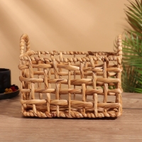 Корзина плетеная 25x15x20 см, водный гиацинт