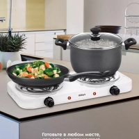 Электрическая плита настольная КТ-176 - 2000 Вт