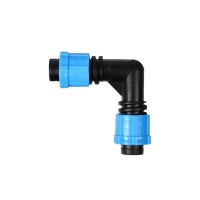 Соединитель L-образный для капельной ленты, 16 мм &mdash; 16 мм, пластик, Greengo