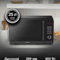 Микроволновая Печь HYM-D3013 25л. 800Вт черный