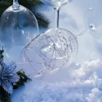 Гирлянда &laquo;Нить&raquo; 3 м, роса. IP20, серебристая нить. 30 LED, от батареек AG13&times;3, 3 режима, свечение мульти