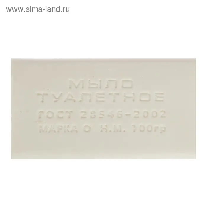 Мыло туалетное ординарное без обертки, 100 г
