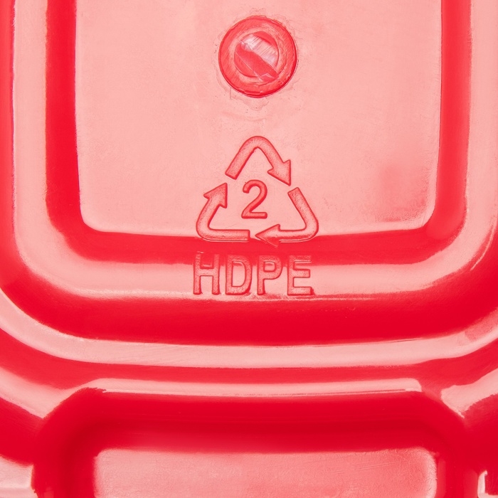 Ведро для уборки, 7.5 л, 25.2&times;25.5&times;18.7 см, красный