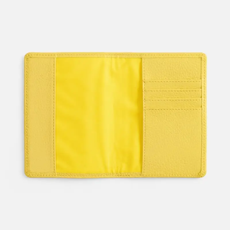 Обложка для паспорта Unison, желтая