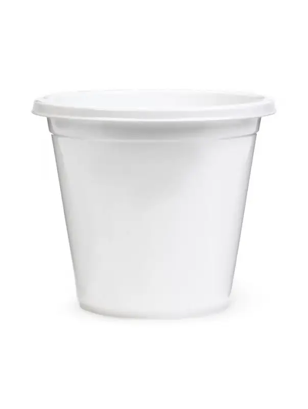 Горшок для цветов 2л d17см h16см "Эконом", цвет белый