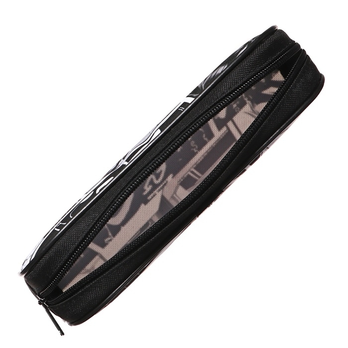 Пенал мягкий, 1 отделение, 80 х 210 х 40 мм, объёмный, Calligrata ПМО 21-20, "Аниме"