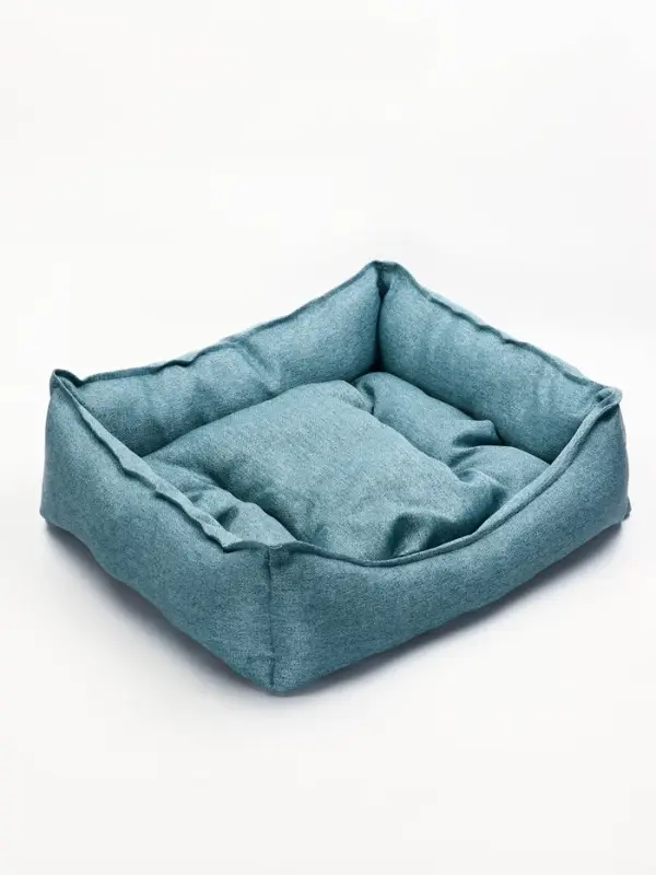 Лежанка для кошек и собак, мебельная ткань, 65 х 55 х 15 см