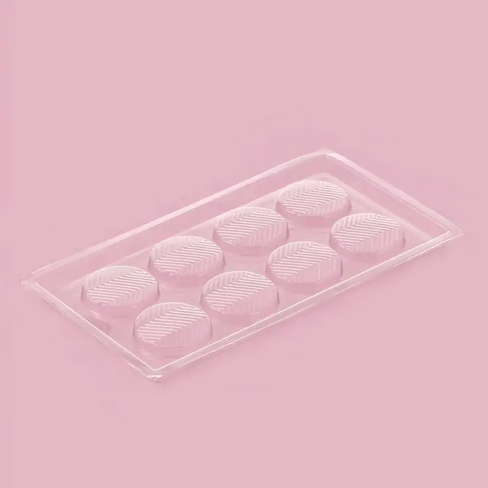 Форма для шоколада и конфет &laquo;Зигзаг&raquo;, 8 ячеек, 22&times;11 см, прозрачная