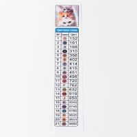 Алмазная мозаика с полным заполнением на холсте с подрамником &laquo;Котята&raquo;, 40 х 50 см