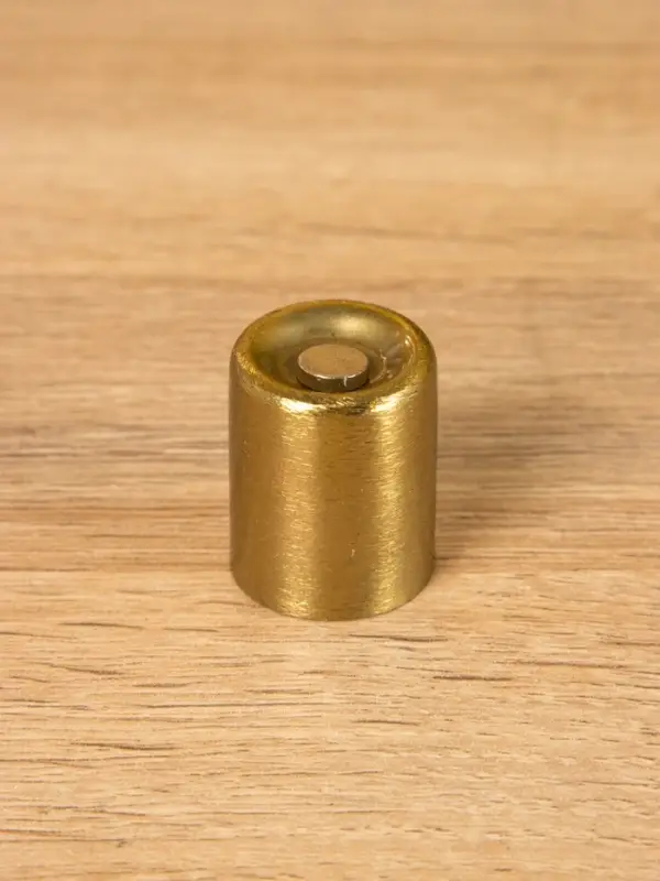 Подсвечник на 1 свечу на магнитах "Пудровый розовый" 7,5х7,5х3,5 см