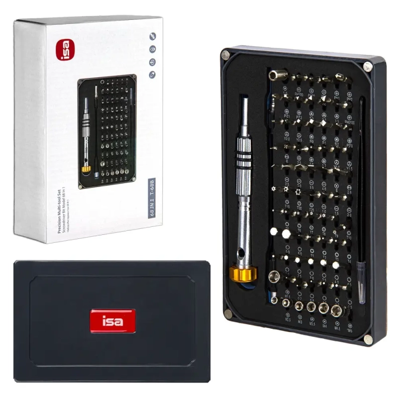 Набор инструментов mini 68 в 1 T-68B ISA