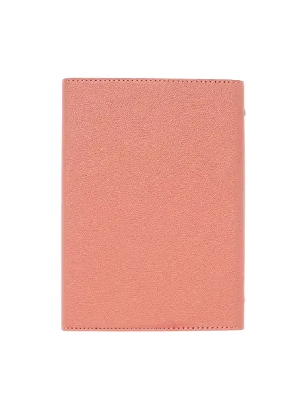 Органайзер на кольцах, A5, с клапаном, 80л, линия, к/зам, Розовый