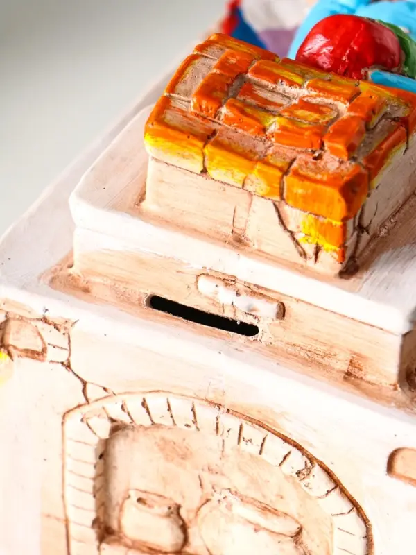 Копилка для денег &laquo;Печка&raquo;, гипс, 14.5&times;20&times;12 см