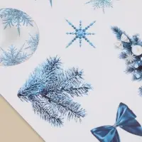 Наклейки интерьерные новогодние &laquo;С Новым годом&raquo;, 21 х 29.7 см