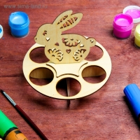 Подставка под 6 яйц &laquo;Кролик&raquo;