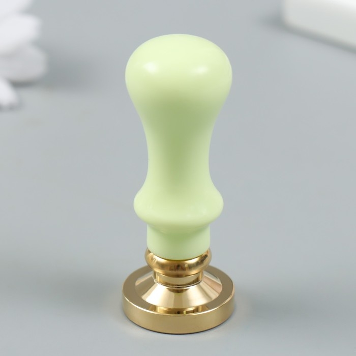 Печать для сургуча с пластиковой ручкой "Санта" 2,5х2,5 см