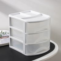 Мини-комод 3-х секционный &laquo;Минибокс-3&raquo;, цвет МИКС