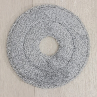 Швабра с отжимом и ведром Raccoon: ведро с подачей воды 19,5&times;31 см, швабра 23&times;135 см, насадка из микрофибры d=23 см