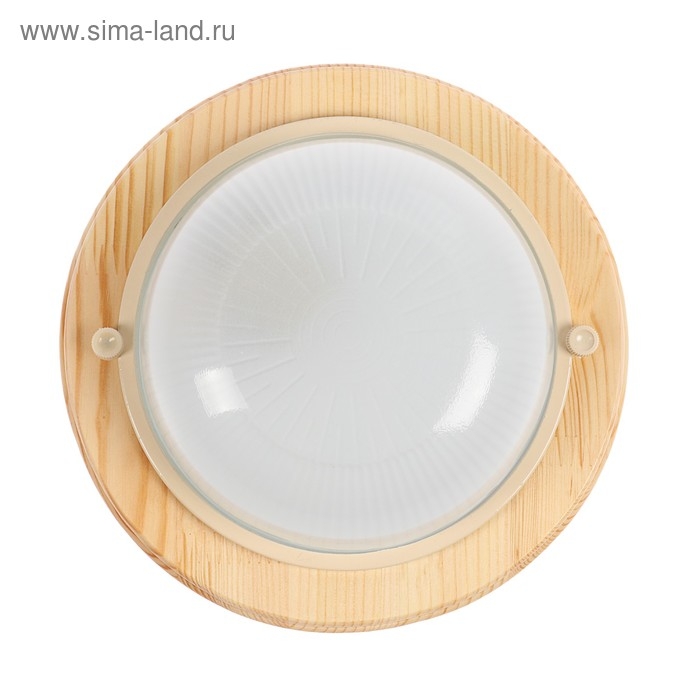 Светильник НБО 03-60-011 УХЛ3, Е27, 60 Вт, 220 В, IP54, до +130&deg;, цвет клен