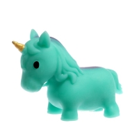 Мялка антистресс тянучка &laquo;Единорог&raquo;, с песком, цвета МИКС, в шоубоксе