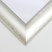 Фоторамка пластик Gallery 20х20 см, 647221-22, серебро (пластиковый экран)