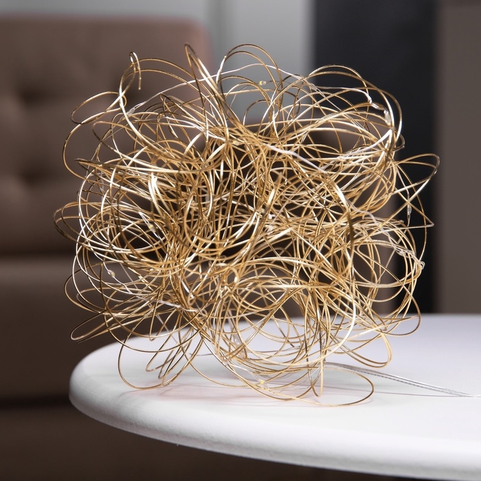 Светодиодная фигура &laquo;Облачко&raquo; 20 см, 20 LED, батарейки ААx2 (не в комплекте), свечение теплое белое