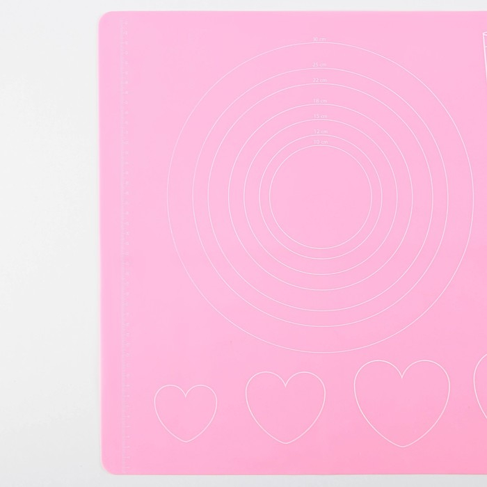 Силиконовый коврик для выпечки &laquo;Готовим с любовью&raquo;, 64 х 45 см