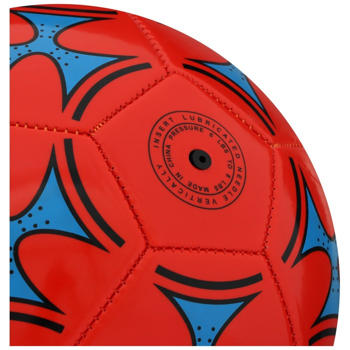 Футбольный мяч ONLYTOP, машинная сшивка, 32 панели, р. 5, PVC, цвет МИКС