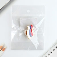 Значок &laquo;Флаг РФ&raquo;, 3 х 2.2 см