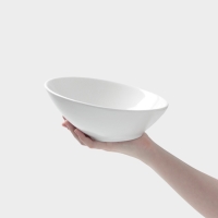 Салатник Hanna Kn&ouml;vell, 21.7&times;21.1&times;10 см, фарфор, белый