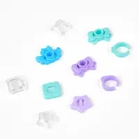 Набор детский "Выбражулька" 73в1 волшебная книга для создания украшений, кольца, брелоки