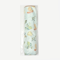 Зонт механический &laquo;Листопад&raquo;, эпонж, 4 сложения, 8 спиц, R = 48/56 см, D = 112 см, цвет МИКС