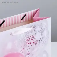 Пакет подарочный ламинированный, упаковка, &laquo;Нежные мечты&raquo;, 31 х 40 х 11.5 см