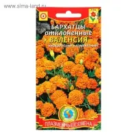 Семена Бархатцы низкорослые "Валенсия", 45 шт