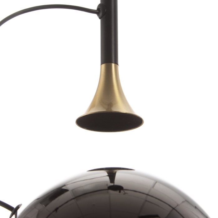 Светильник "Смарт" LED 6Вт 3000-6000К черный хром 11х13х33-233 см